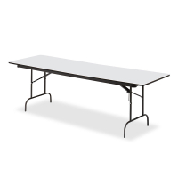 Iceberg OfficeWorks Commercial 96" W x 30" D Premium Wood Laminate Folding Table