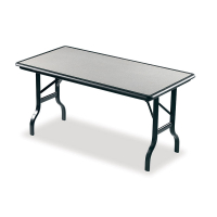 Iceberg IndestrucTable Ultimate 96" W x 30" D Plastic Folding Table