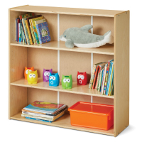 Jonti-Craft Young Time 3-Shelf Adjustable Bookcase