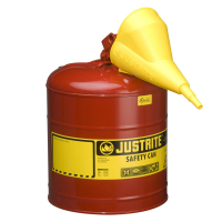Justrite Type I 5 Gallon Self-Closing Lid Steel Safety Can