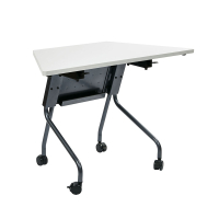 Office Star OSP Furniture 46.5" W Trapezoid Nesting Training Table