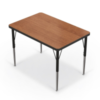 Balt 36" x 24" Rectangle Classroom Activity Table (Shown in Amber Cherry)