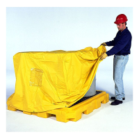 Ultratech 9634 Pullover Cover for P4 Plus Spill Pallet (example of use)