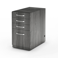 Mayline Aberdeen APBBF26 4-Drawer Pencil/Box/Box/File Suspended Desk Pedestal Cabinet
