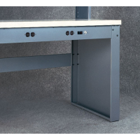 Tennsco Panel Legs for Electronic Workbenches