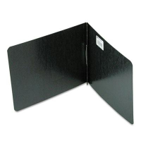 Acco 2" Capacity 8-1/2" x 11" Prong Clip Pressboard Reinforced Hinge Report Cover, Black