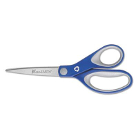Westcott KleenEarth Soft Handle Scissors, 8" Length, Blue