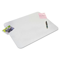 Artistic 17" x 22" Krystal View Desk Pad with Microban, Clear