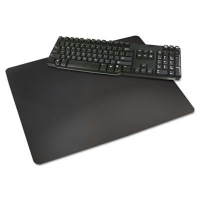 Artistic 17" x 24" Rhinolin II Desk Pad with Microban, Black