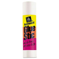 Avery 1.27 oz Permanent Glue Stick, Clear Application