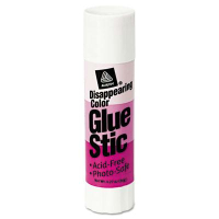 Avery 1.27 oz Permanent Glue Stick, Purple Application