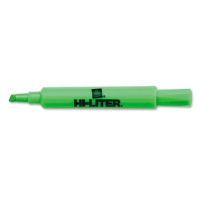 Hi-Liter Chisel Tip Desk Highlighter, Fluorescent Green, 12-Pack
