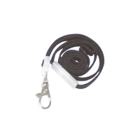 Advantus 36" Claw Hook Deluxe Safety Lanyards, Black, 24/Box 