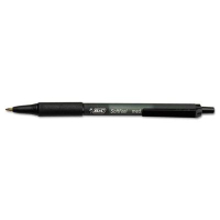 BIC Soft Feel 1 mm Medium Retractable Ballpoint Pens, Assorted, 36-Pack