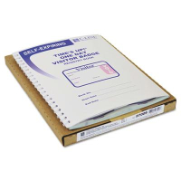 C-Line 3" x 2" Time's Up Self-Expiring Visitor Badges with Registry Log, 150/Box
