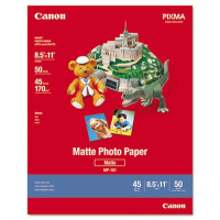 Canon 8-1/2" x 11", 8.5 mil, 50-Sheets, Matte Plus Photo Paper
