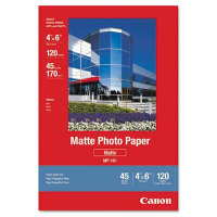Canon 4" x 6", 45lb, 120-Sheets, Matte Photo Paper