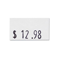 Garvey 7/16" x 13/16" One-Line Pricemarker Labels, White, 3600/Box