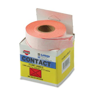 Garvey 5/8" x 13/16" Two-Line Pricemarker Labels, Red, 3000/Box