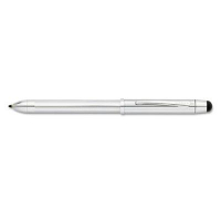Cross Tech3+ Multifunction Chrome Ballpoint Pen, Pencil, Stylus