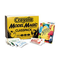 Crayola 1 oz Model Magic Modeling Compound, Assorted, 75/Pack