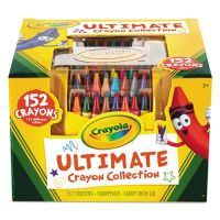 Crayola Ultimate Crayon Case with Sharpener Caddy, 152-Colors