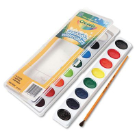 Crayola 16-Color Washable Watercolor Paint