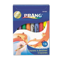 Prang Crayons Made with Soy, 16-Colors