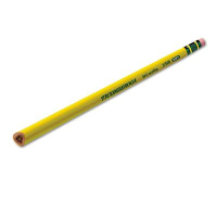 Dixon Ticonderoga Tri-Write #2 Yellow Woodcase Triangular Pencils, 12-Pack