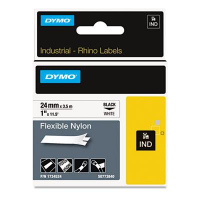 Dymo Rhino Nylon 1" x 11-1/2 ft. Industrial Label Cartridge, White