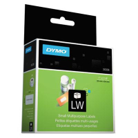 Dymo LabelWriter 30336 1" x 2-1/8" Multipurpose Labels, White, 500/Pack
