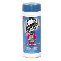 Endust Antistatic Premoistened Electronics Wipes Can, 70 Wipes
