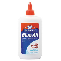 Elmer's 7.625 oz Glue-All White Repositionable Glue Bottle