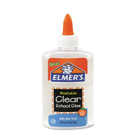 Elmer's 5 oz Clear School Glue Bottle