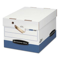 Bankers Box 12" x 15" x 10" Letter & Legal Presto Maximum Strength Storage Boxes, 12/Carton