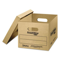 Bankers Box SmoothMove 10" x 12" x 15" Classic Moving & Storage Boxes, 10-Boxes