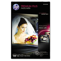 HP Premium Plus 4" X 6", 80lb, 100-Sheets, Soft-Gloss Photo Paper