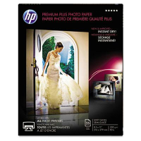 HP Premium Plus 8-1/2" X 11", 80lb, 25-Sheets, Soft-Gloss Photo Paper