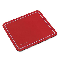 Kelly Computer Supply 9" x 7-3/4" SRV Optical Mouse Pad, Red