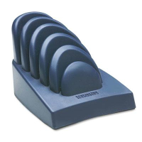 Kensington 75-Sheet Capacity Plastic Freestanding Copyholder, Dark Blue/Gray