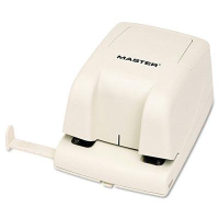 Master EP210 12-Sheet Electric/Battery Operated 2-Hole Punch