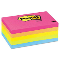 Post-It 3" X 5", 5 100-Sheet Pads, Cape Town Color Notes