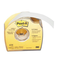 Post-it 1" x 700" Labeling & Cover-Up Correction Tape, White