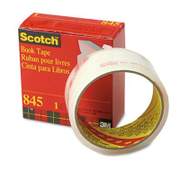 Scotch 1-1/2" x 15 yds Clear Book Repair Tape, 3" Core