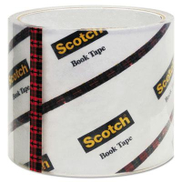 Scotch 3" x 15 yds Clear Book Repair Tape, 3" Core