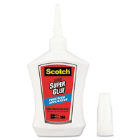 Scotch .14 oz Liquid Super Glue with Precision Applicator