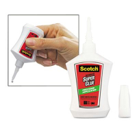 Scotch .14 oz Super Glue NoRun Gel with Precision Applicator