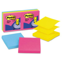 Post-It 3" X 3", 6 100-Sheet Pads, Cape Town Pop-Up Notes