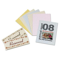 Pacon Array 8-1/2" x 11", 65lb, 100-Sheets, Assorted Parchment Colors Card Stock