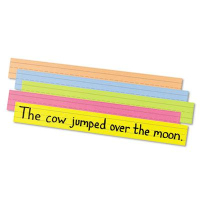 Pacon 24" x 3" Sentence Strips, Assorted Bright, 100/Pack